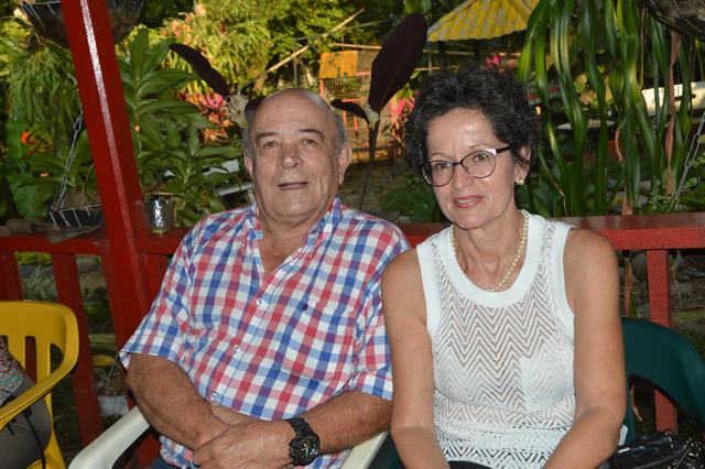 Fernando Restrepo y Beatriz de Azuero.